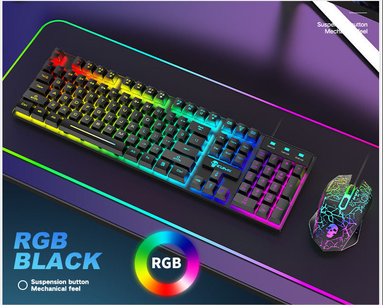 Kuiying T6RGB Gaming Keyboard & Mouse Set