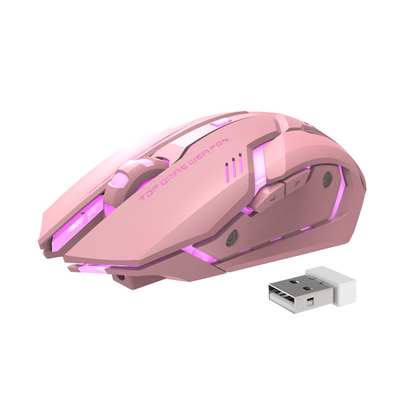 Wireless Charging Silent Gaming Mouse – Precision Meets Power