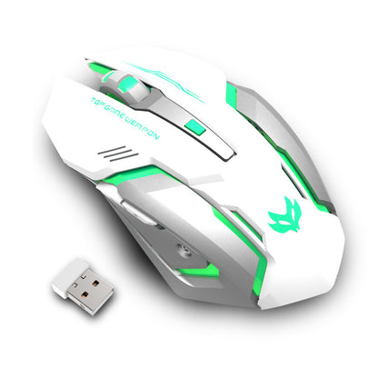 Wireless Charging Silent Gaming Mouse – Precision Meets Power