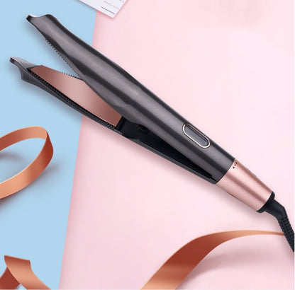 2-in-1 Professional Hair Straightener & Crimper – For Dry/Wet Hair Styling