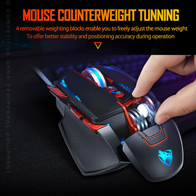 Thunder Wolf V9 Gaming Mouse – Precision Performance