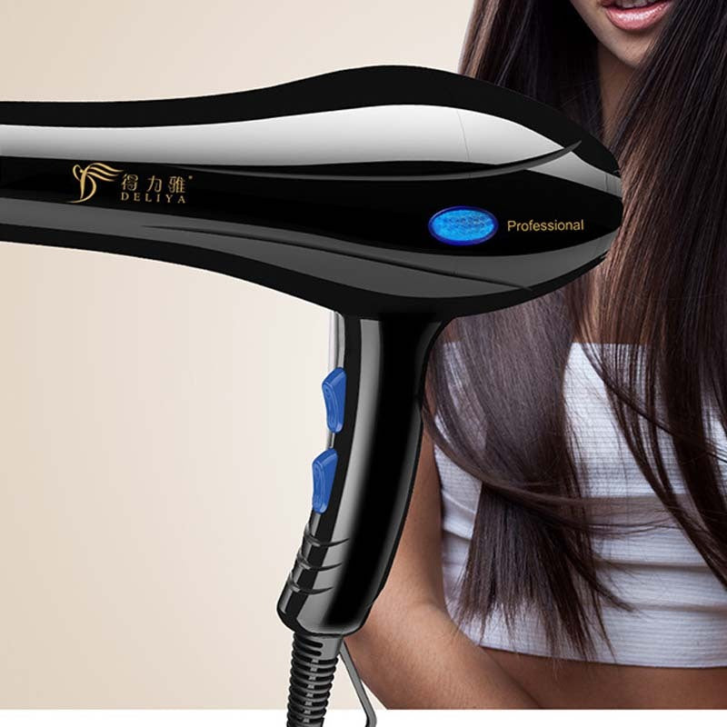 High-Power Ionic Hair Dryer – Blue Light Technology