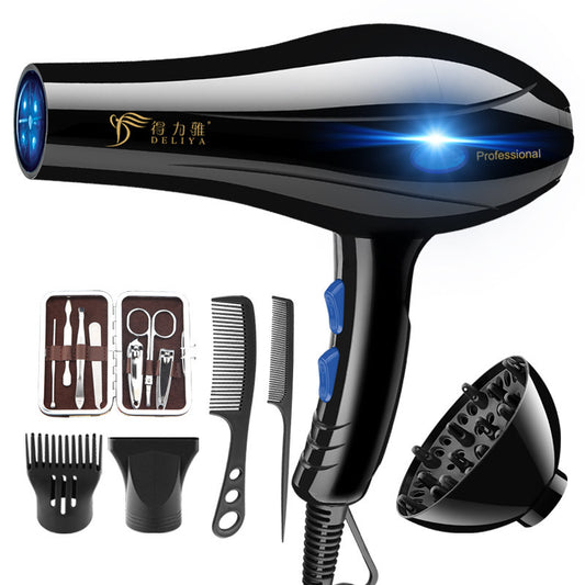 High-Power Ionic Hair Dryer – Blue Light Technology