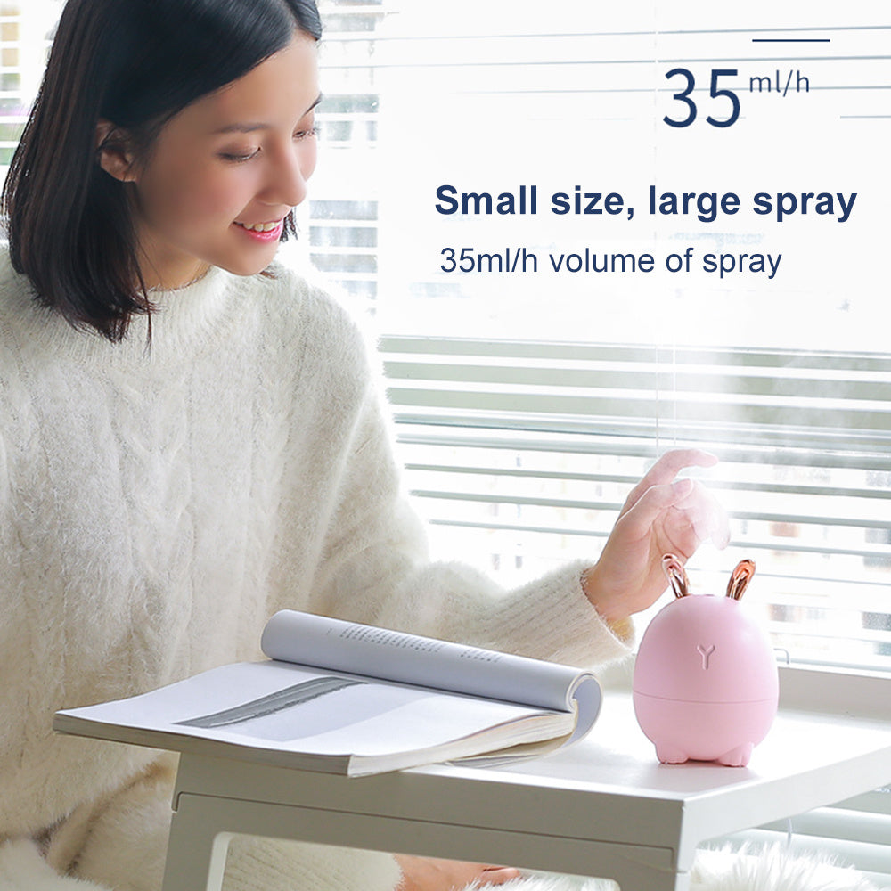 Cartoon USB Humidifier – Cute Deer & Rabbit Design