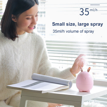 Cartoon USB Humidifier – Cute Deer & Rabbit Design