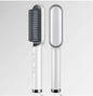 2-in-1 Hair Straightener Hot Comb – Negative Ion Electric Brush & Curling Tong