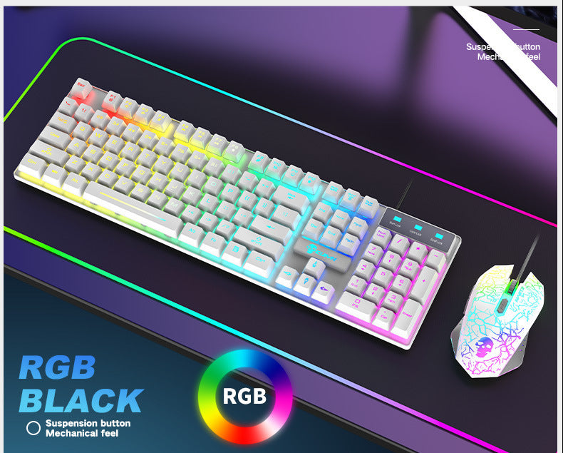 Kuiying T6RGB Gaming Keyboard & Mouse Set