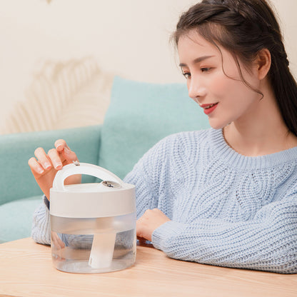 Dimmable Silent Humidifier – Adjustable Light & Quiet Mist