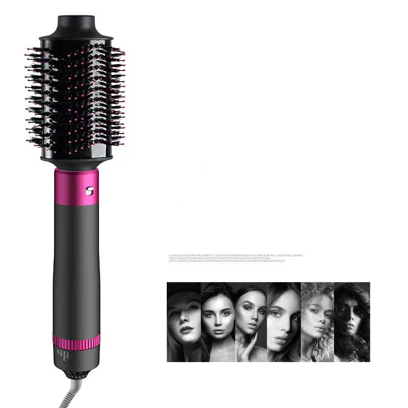 5-in-1 Hair Dryer Brush – Blow Dryer, Straightener & Curler in One Styling Tool