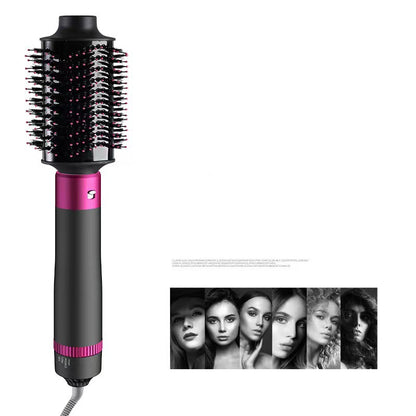 5-in-1 Hair Dryer Brush – Blow Dryer, Straightener & Curler in One Styling Tool
