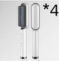 2-in-1 Hair Straightener Hot Comb – Negative Ion Electric Brush & Curling Tong